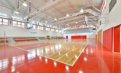 בניית אולמות ספורט